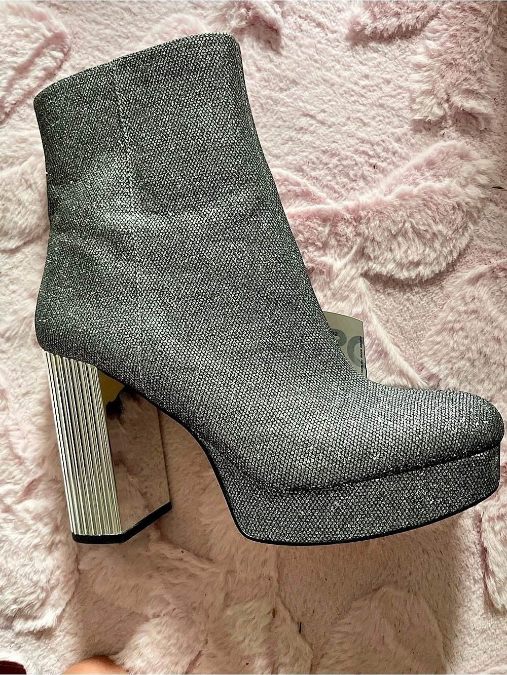 Michael Kors Porter Platform Bootie Gray US 10M